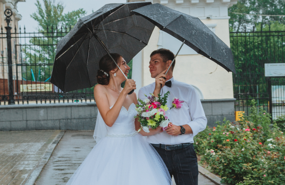 Weather Turns Bad A Wedding Officiant